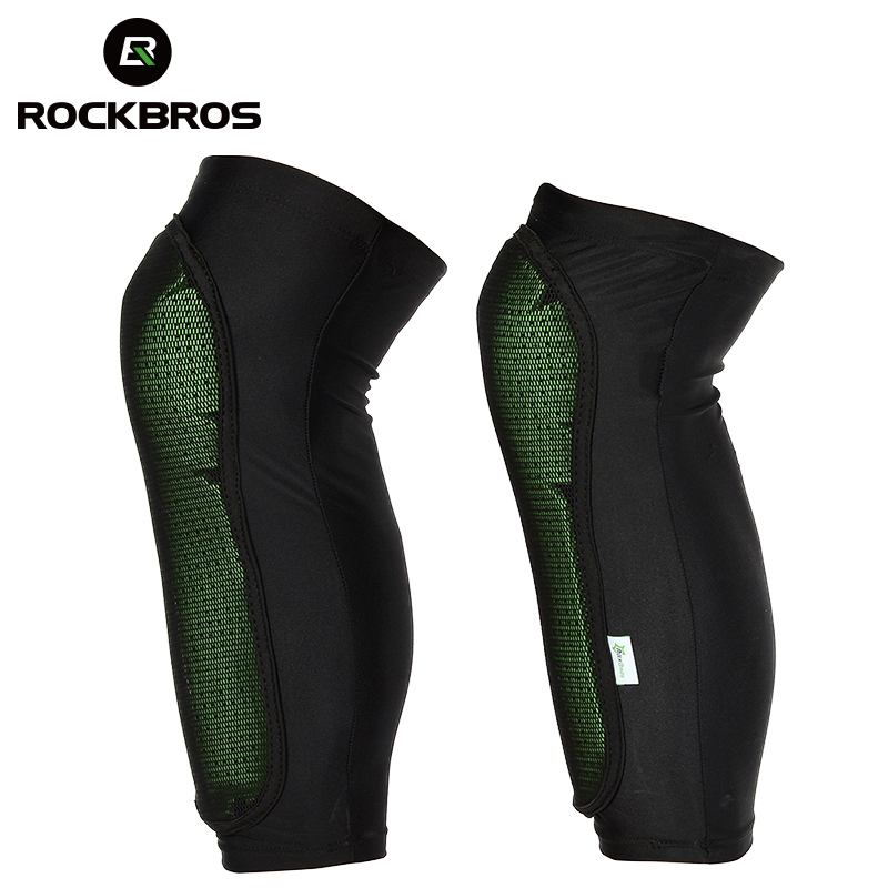 Cycling Gear Usa - Rockbros-スポーツレッグウォームニーパッドmtbサイクリング、自転車ニーパッド、ハイキング、サッカー、キャンプレギンス、レッグスリーブ用の保護ギア