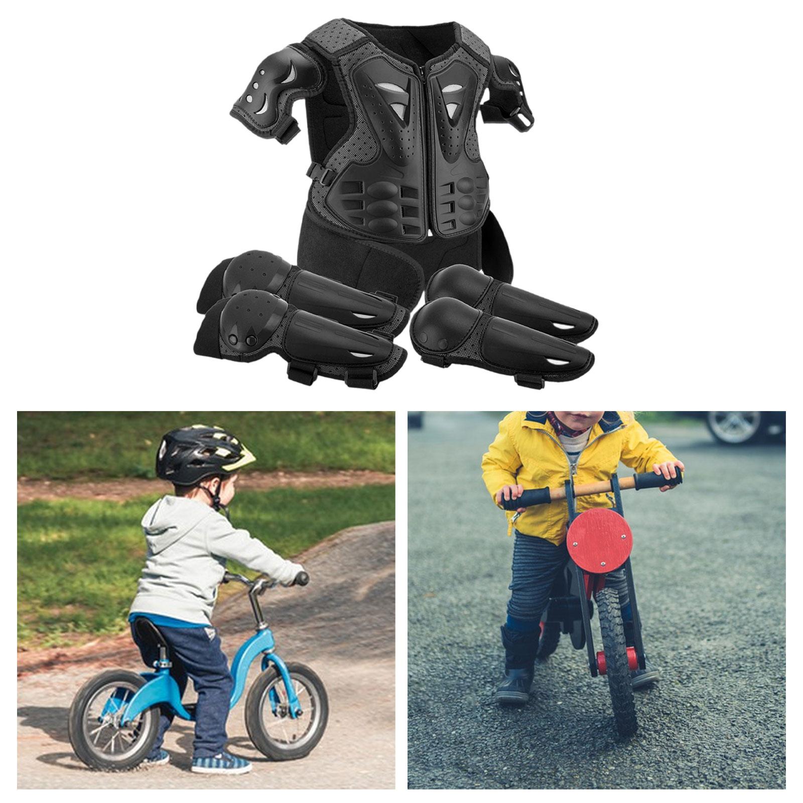 Cycling High Gear - ユニバーサルダートバイクギアアクセサリー、快適で高性能な子供用バイクアーマースーツ、スケート、サイクリング、スケートボード用