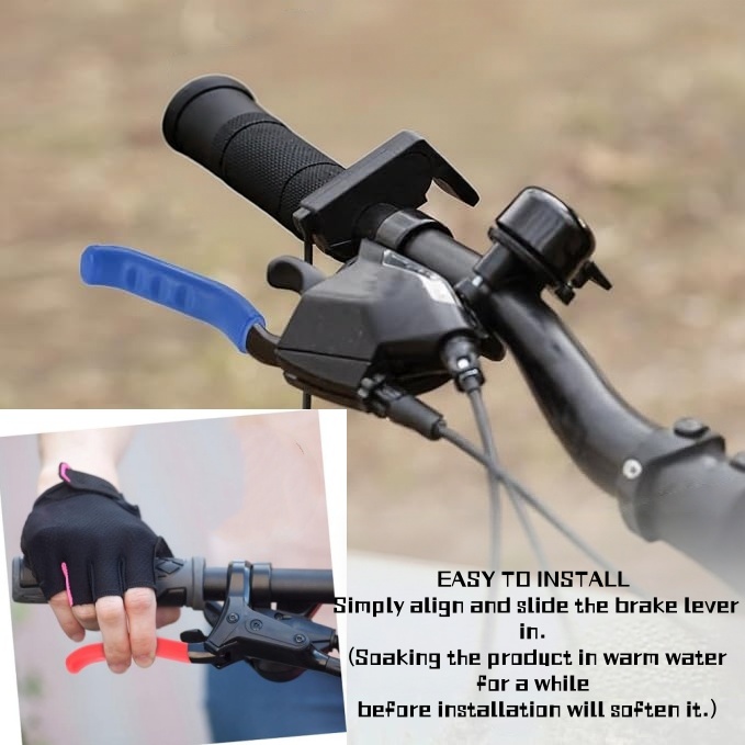 1ペア自転車ブレーキハンドルカバー、滑り止めシリコンカバー、 - Cyclo Gear のレビューと価格