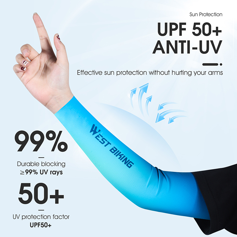 WEST BIKING サイクリング用アームスリーブ。UPF - Cycling High Gear のレビューと価格