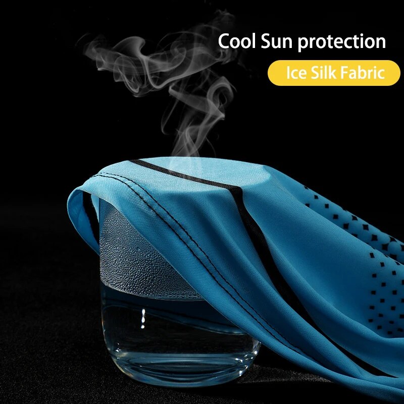 2個セットサンUV保護ロング手袋ハンドプロテクターカバーアー - Cycling Glove のレビューと価格