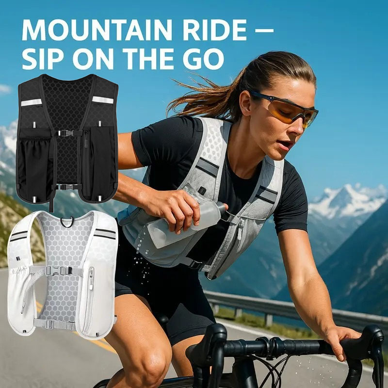 ユニセックス、防水・通気性に優れたスポーツベスト。軽量で、ラ - Cycling Gear Usa のレビューと価格