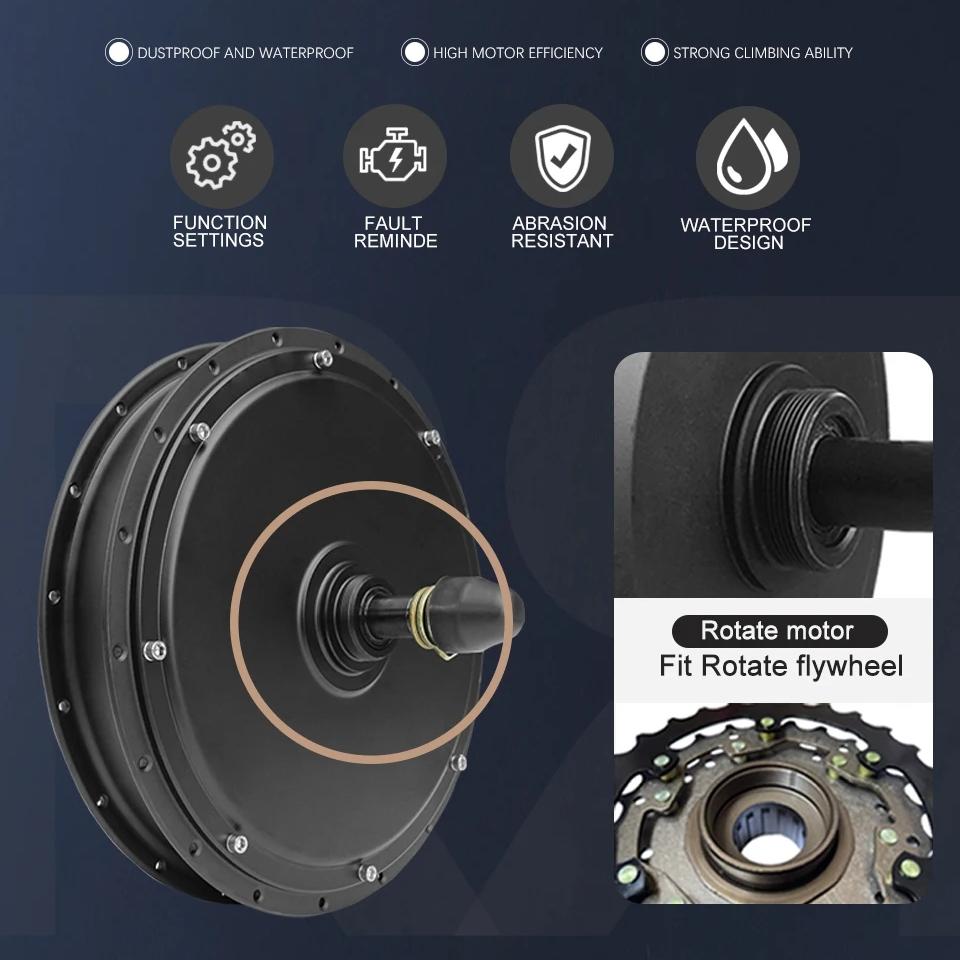 MTX39 48V52V 2000W電動自転車用フロントリア - Cyclo Gear のレビューと価格