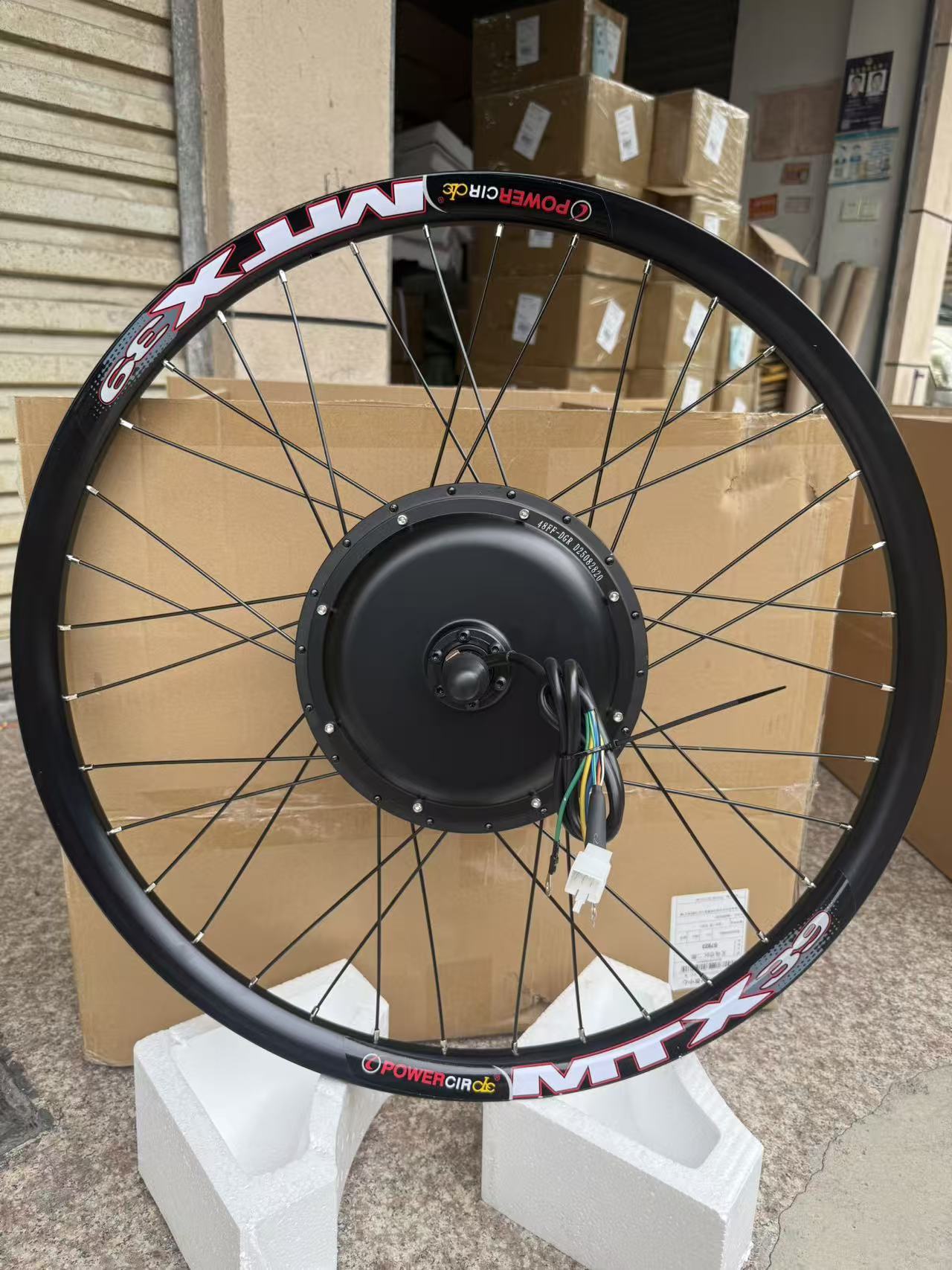 MTX39 48V52V 2000W電動自転車用フロントリア - Cyclo Gear のレビューと価格