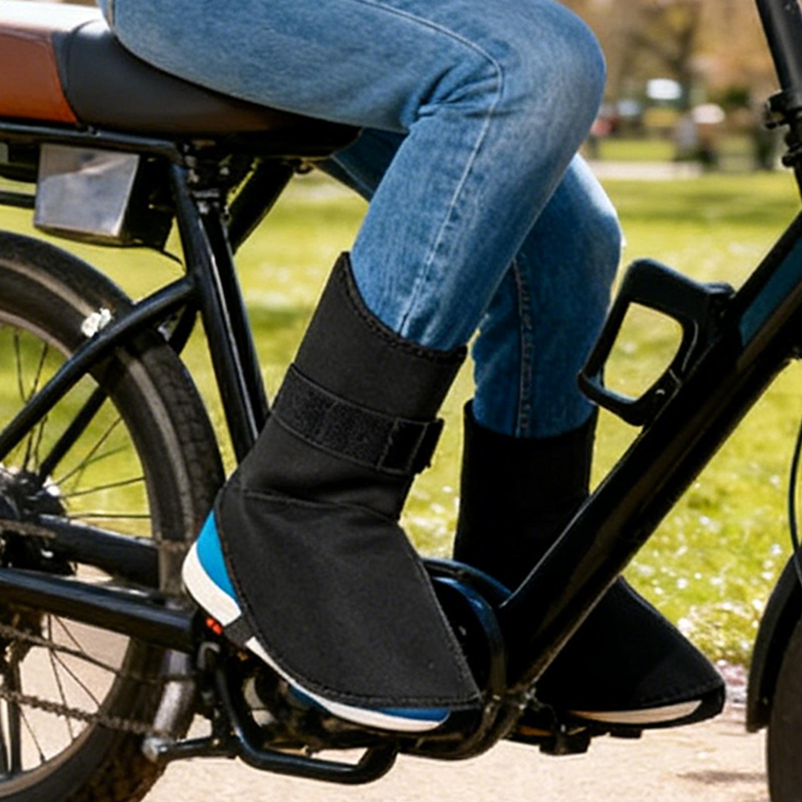 サイクリングシューズカバー 防水 暖かいフットギア シューズ - Cycling Gear Usa のレビューと価格