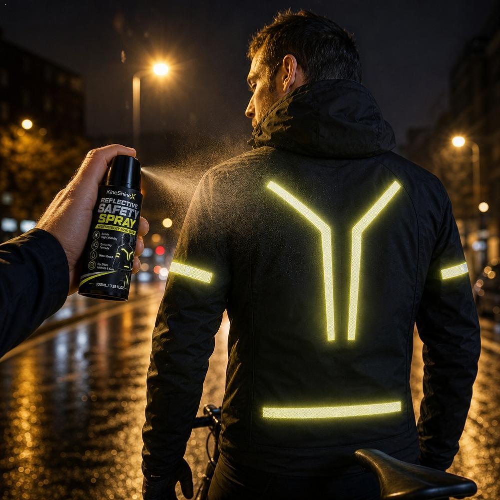夜間反射安全スプレー高視認性コーティング塗料、サイクリング、 - Cycling High Gear のレビューと価格