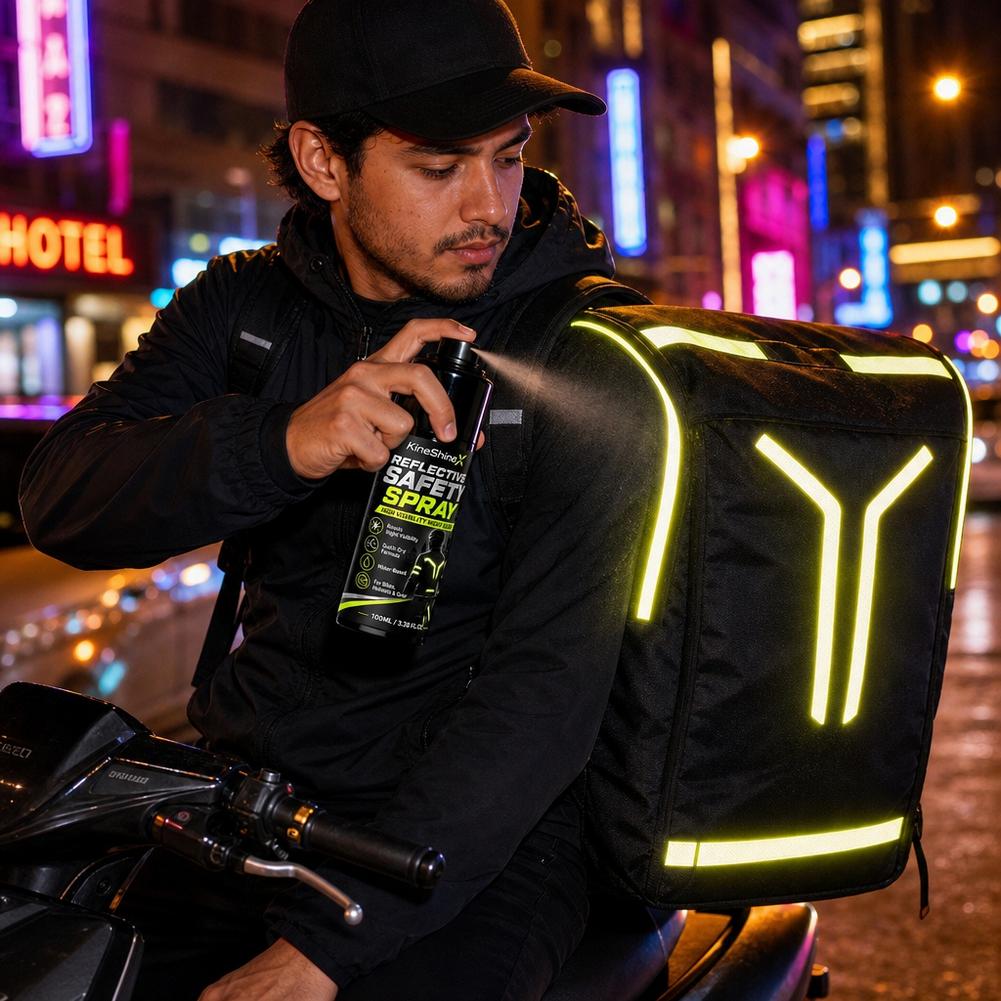 夜間反射安全スプレー高視認性コーティング塗料、サイクリング、 - Cycling High Gear のレビューと価格