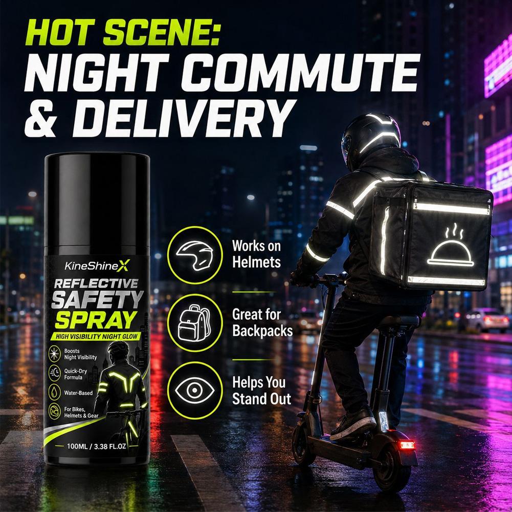 夜間反射安全スプレー高視認性コーティング塗料、サイクリング、 - Cycling High Gear のレビューと価格